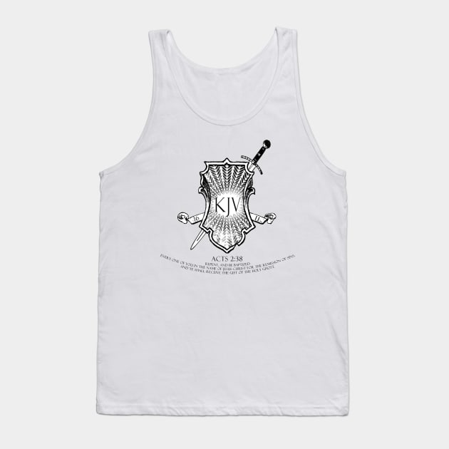 Acts 2:38 Tank Top by rareclass